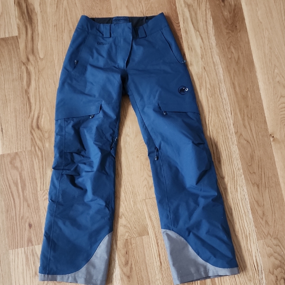Women's Blue Mammut Ski Pants